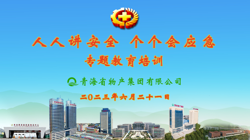 提高安全管理水平 落實(shí)全員安全責(zé)任&mdash;&mdash;集團(tuán)安委會(huì)舉辦2023年&ldquo;人人講安全，個(gè)個(gè)會(huì)應(yīng)急&rdquo;專題教育培訓(xùn)